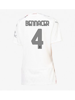 Billige AC Milan Ismael Bennacer #4 Bortedrakt Dame 2023-24 Kortermet